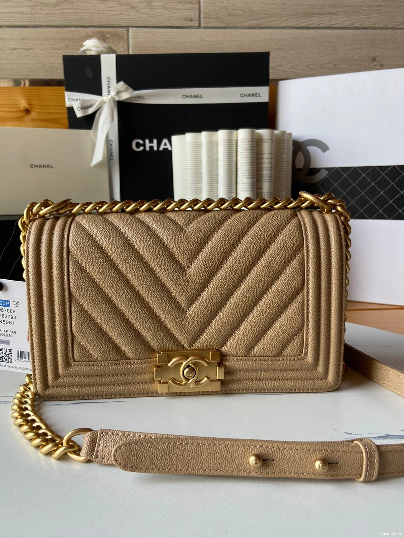 First Bag Ru BOY 20CM 25CM CHANEL BAG 0805